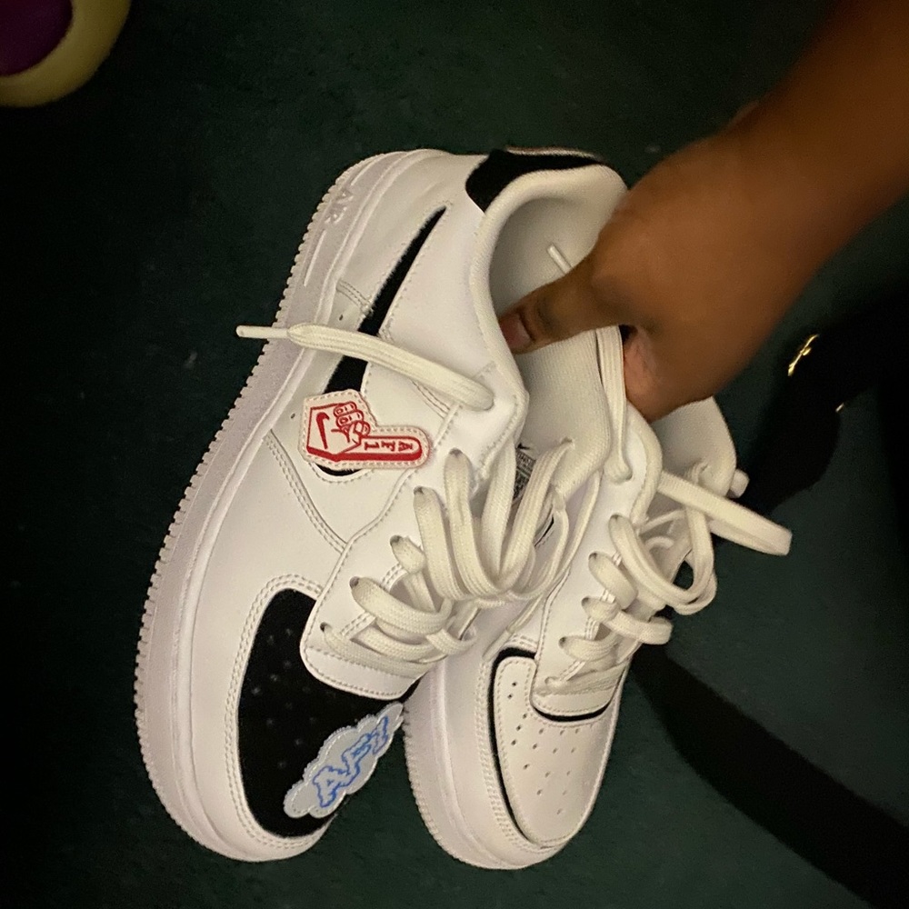 Velcro Custom Nike Air Force 1s